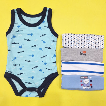 TBS - Pack of 5 Onesies - Boys