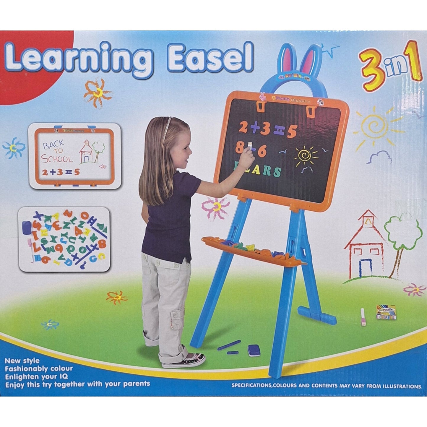 3 In 1 Learning Easel