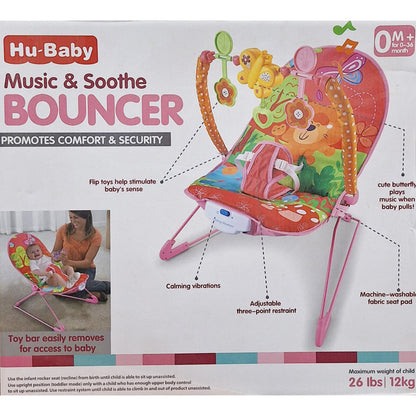 Hu-Baby Bouncer - Pink