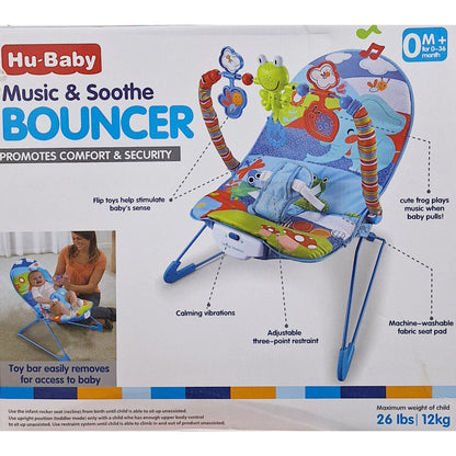 Hu-Baby Bouncer - Blue