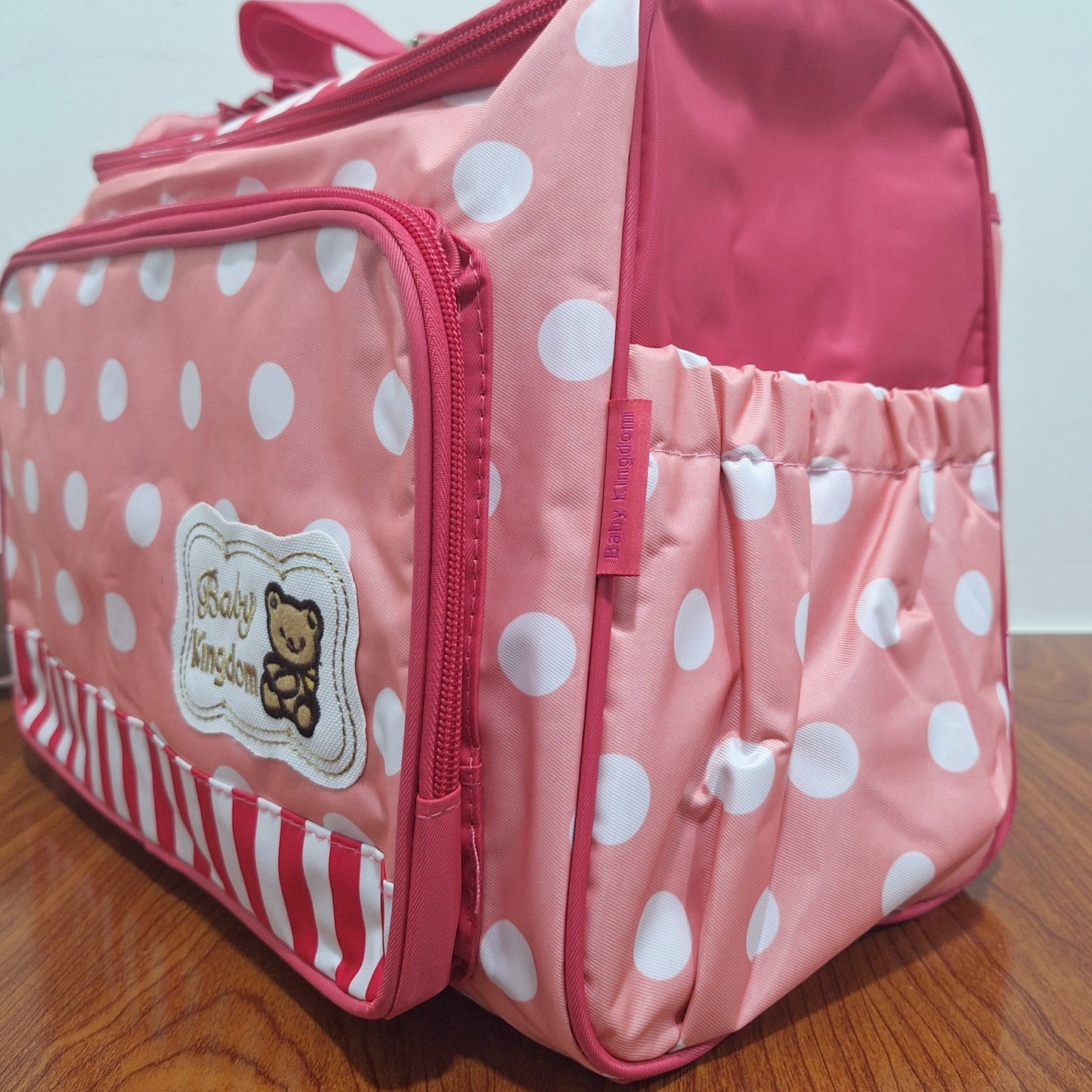 Circles & Lining Diaper Bag