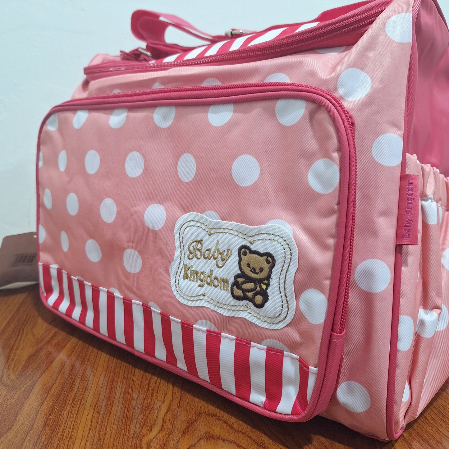 Circles & Lining Diaper Bag