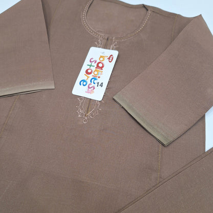 TBS - Kurta Shalwar - Vol 01-24 - Brown