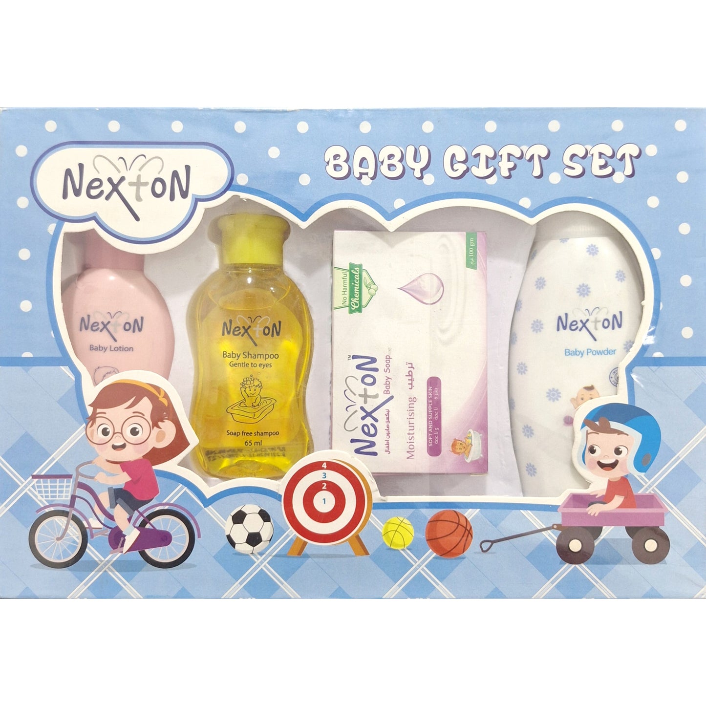 4 Pieces Nexton Baby Gift Set