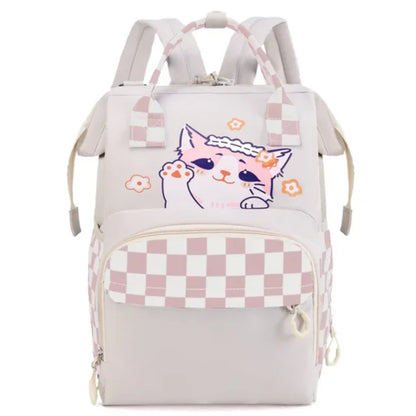 Kitten Waterproof Diaper Backpack