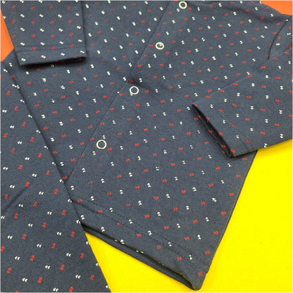 TBS - Night Suit - Navy Blue - Hearts