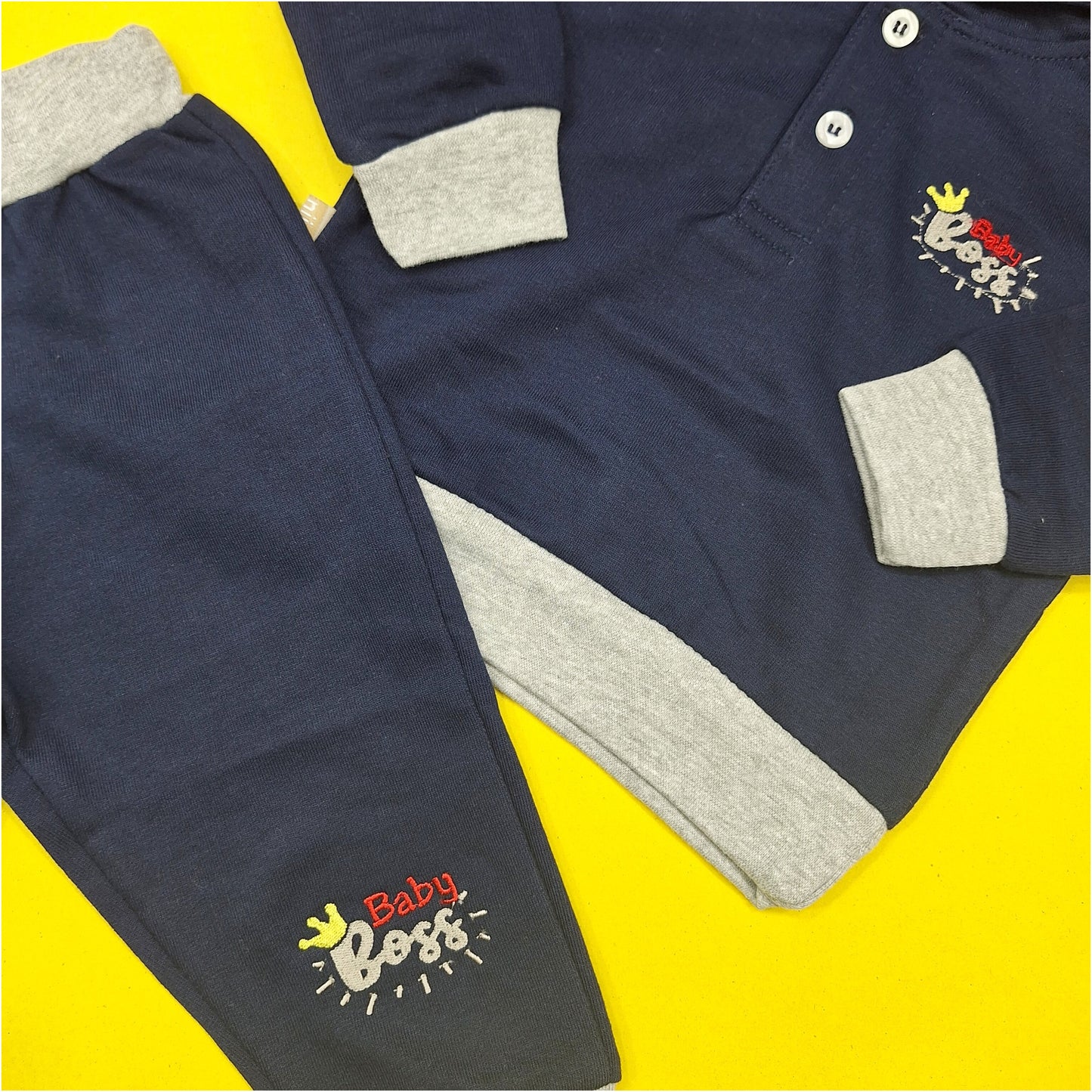 Track Suit - Navy Blue - Boss Baby