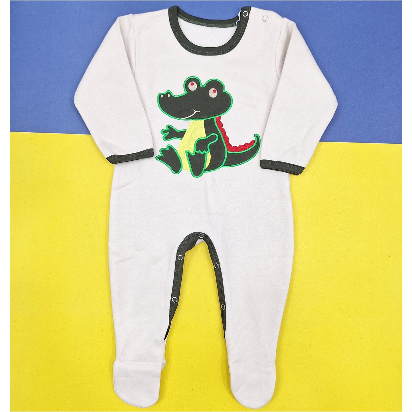 TBS - Fleece Romper - Skin - Crocodile