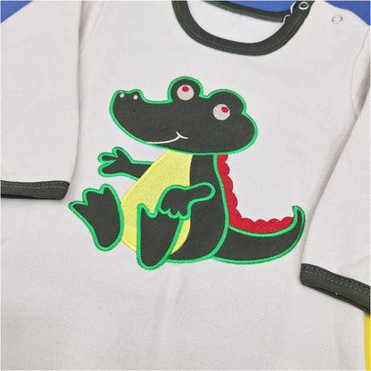 TBS - Fleece Romper - Skin - Crocodile