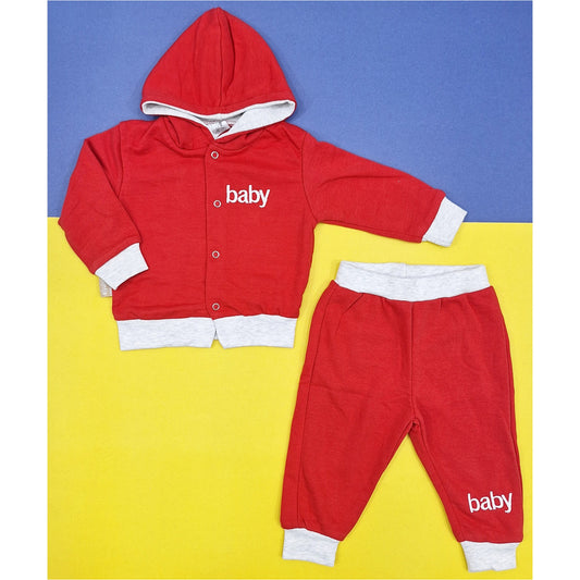 Track Suit - Red - Baby