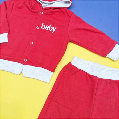 Track Suit - Red - Baby