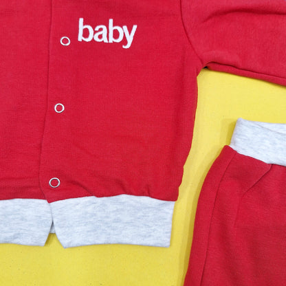 Track Suit - Red - Baby