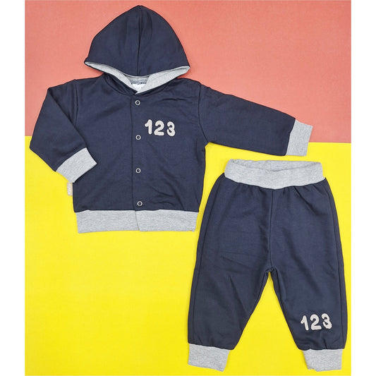 Track Suit - Navy Blue - Numbers