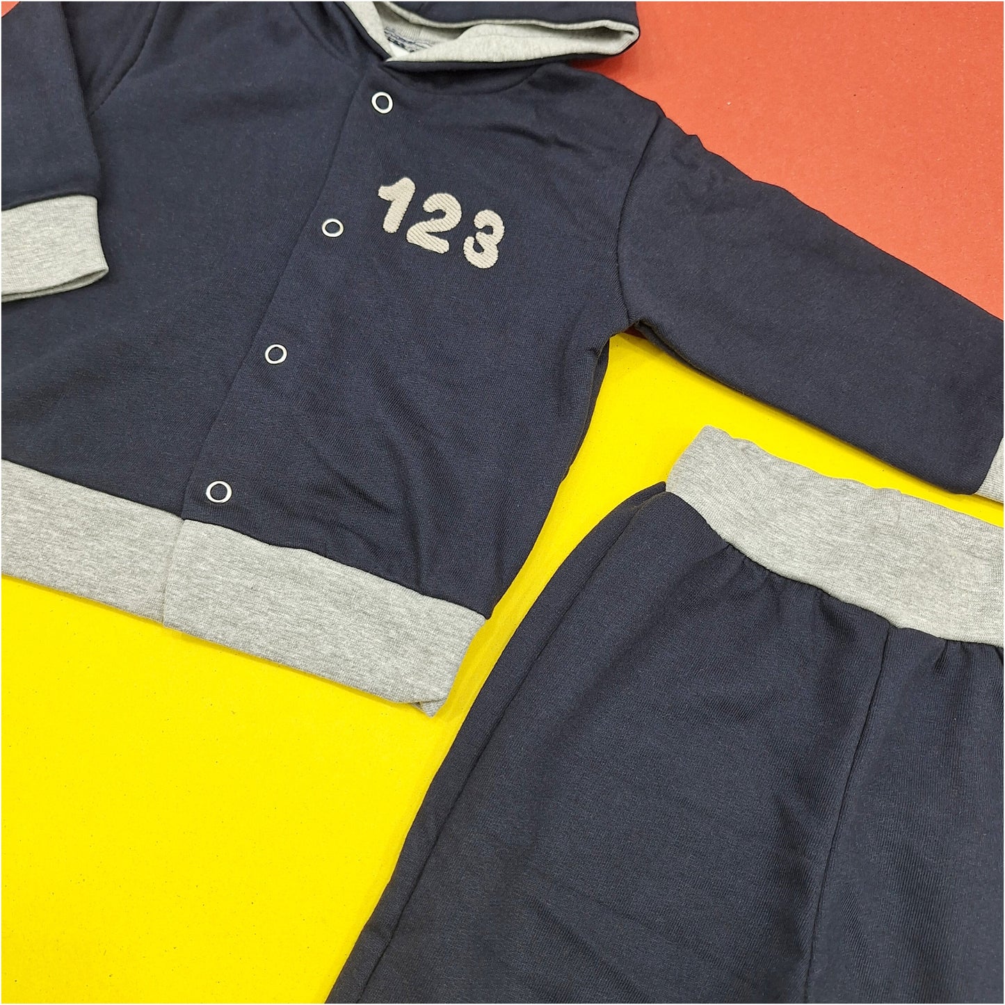 Track Suit - Navy Blue - Numbers