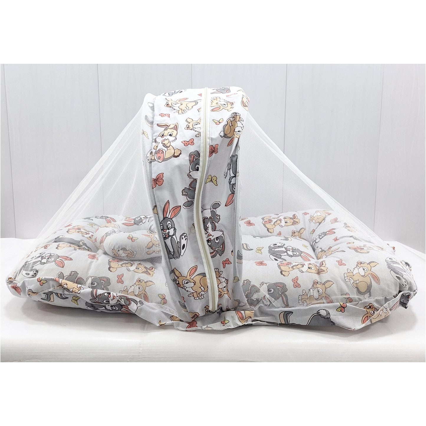 Mosquito Bed Net - Vol-11-24 - Grey - Bunny