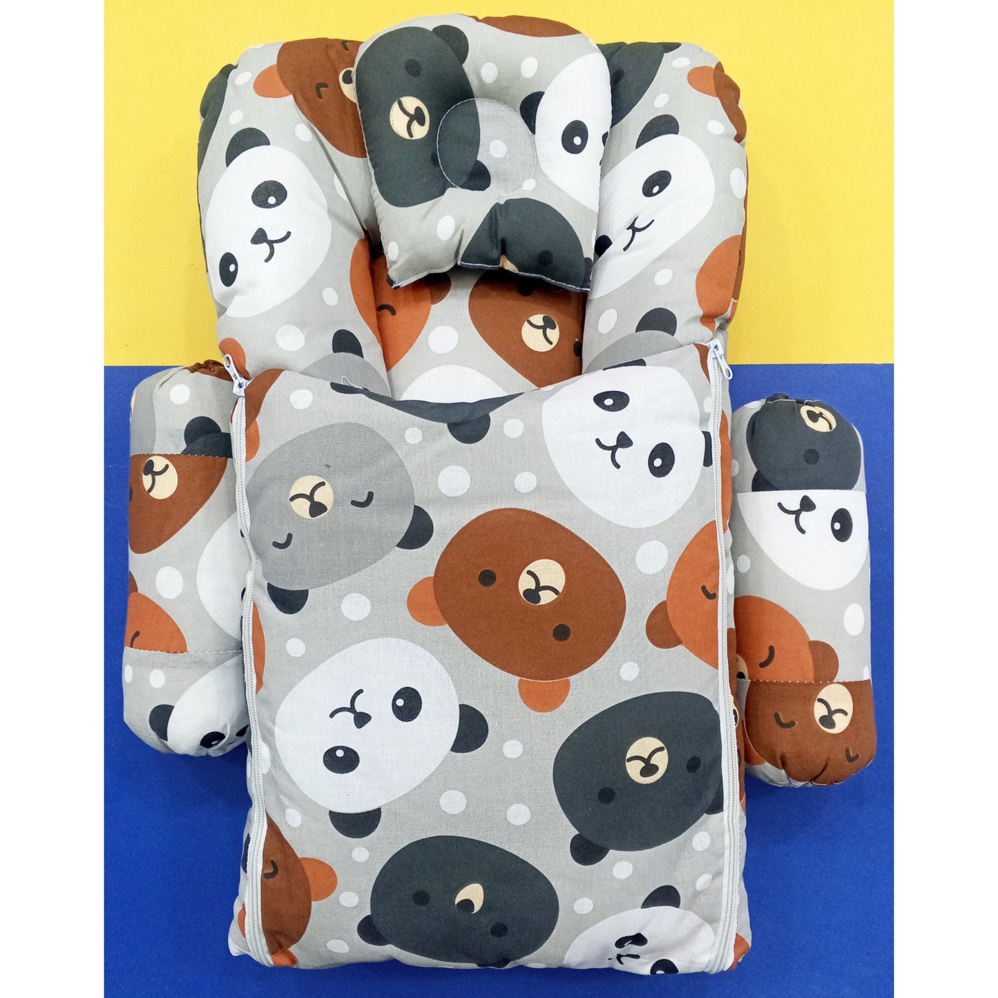 Carry Nest - Vol-12-24 - Grey - Panda & Bear