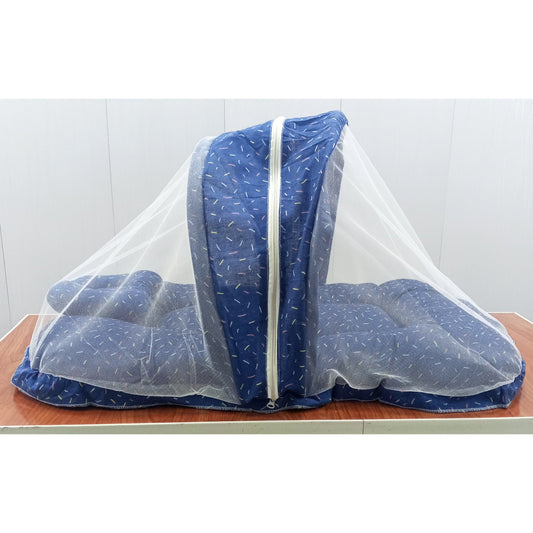 Mosquito Bed Net - Vol-12-24 - Navy Blue - Sprinkles