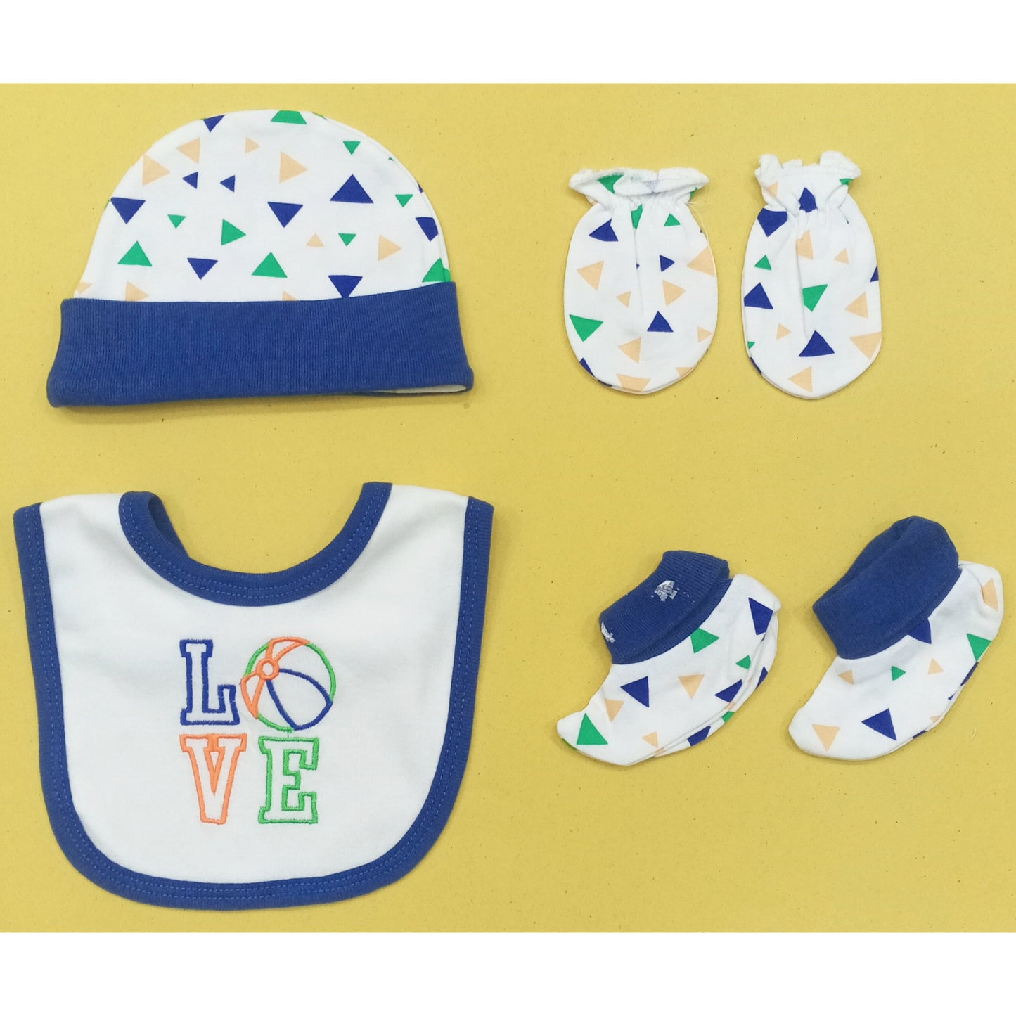 4 Pieces Cap Set