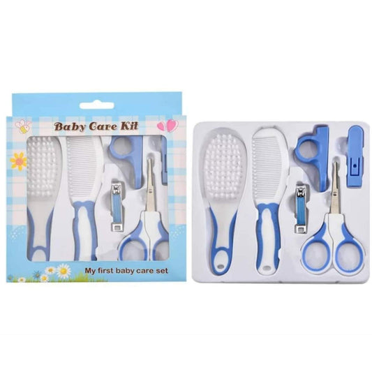 4 Pieces Baby Care Kit - Blue