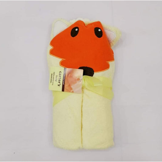 Baby Hooded Bath Towel - Yellow - Sheep