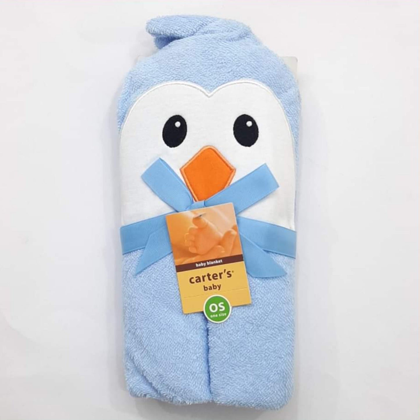 Baby Hooded Bath Towel - Blue - Chick