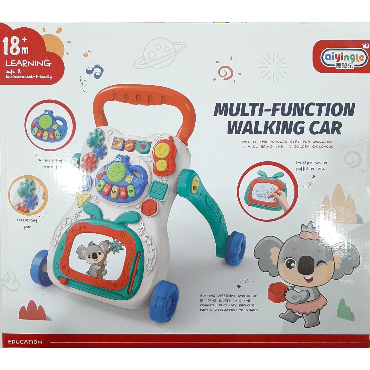 Multi-Function Walking Car