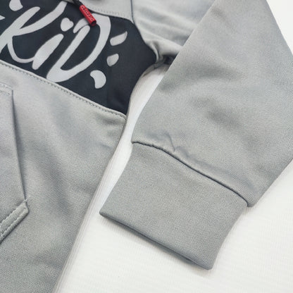 Super Kid Track Suit - Gray & Black