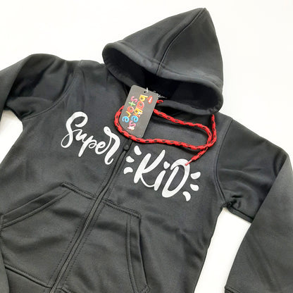 Super Kid Track Suit - Black