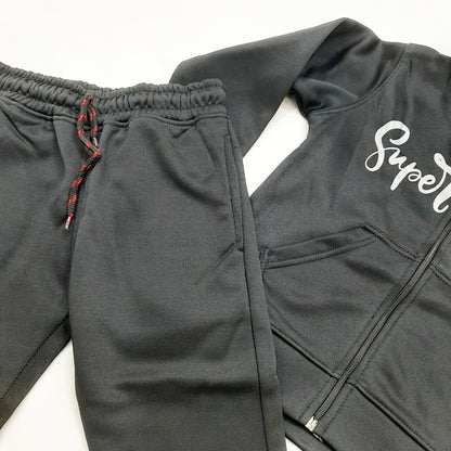 Super Kid Track Suit - Black