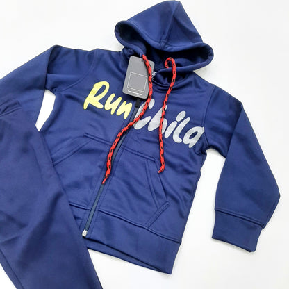 Run Child Track Suit - Blue