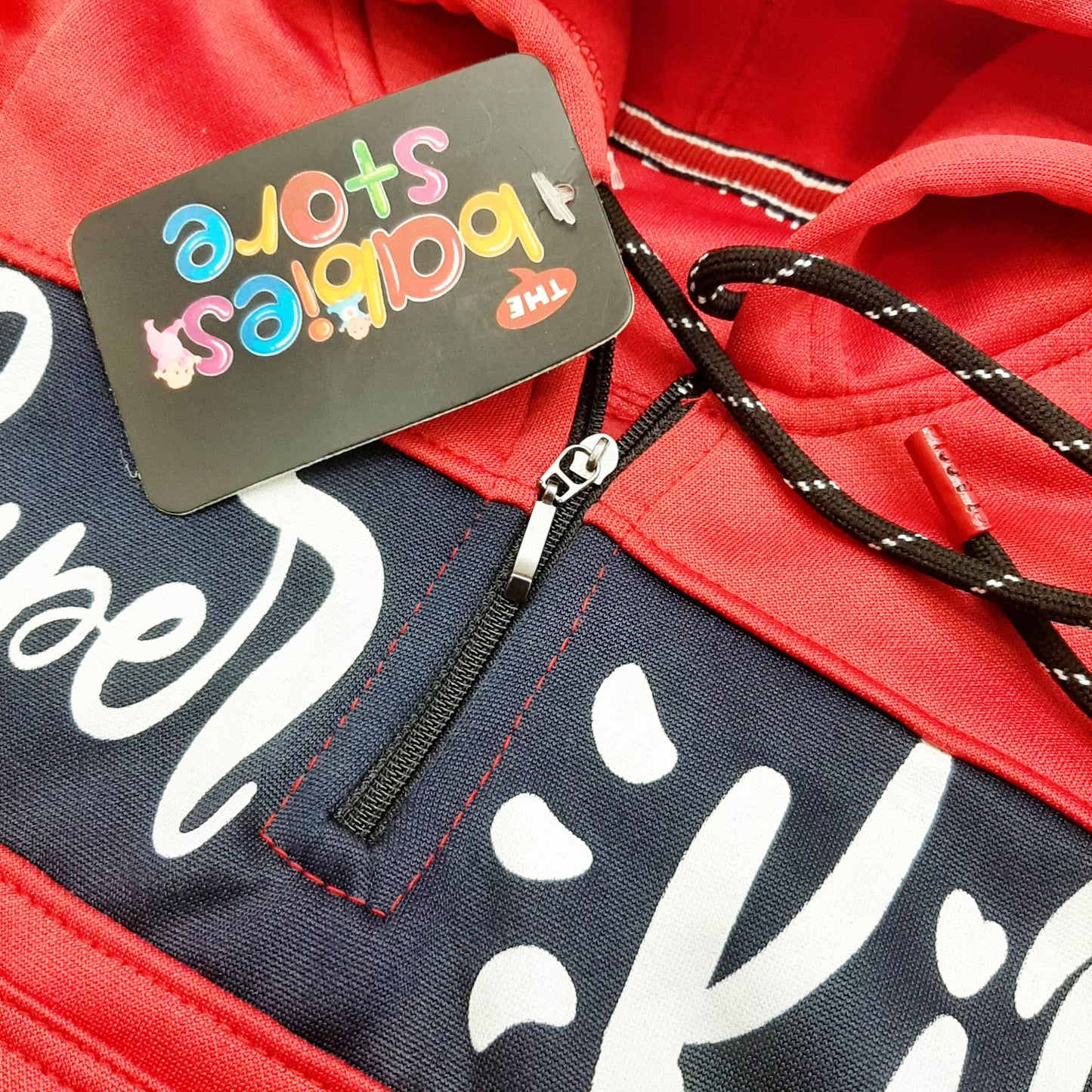 Super Kid Track Suit - Red & Blue