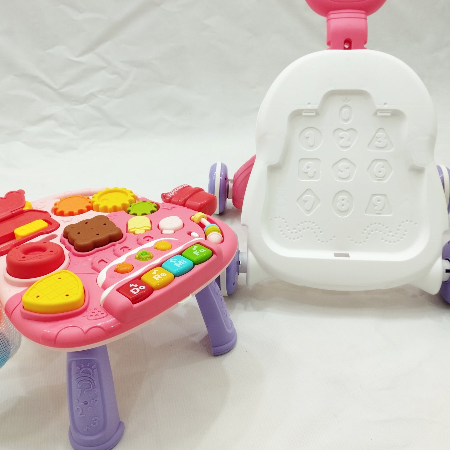 2 in 1 Musical Baby Walker & Active Table