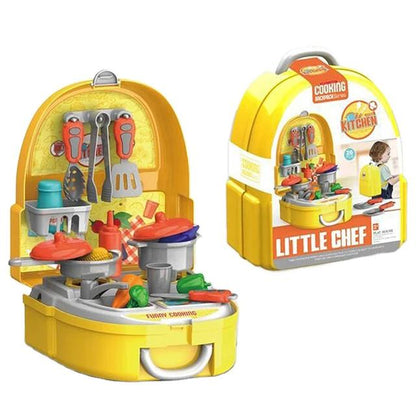 Little Chef Backpack Kitchen Set