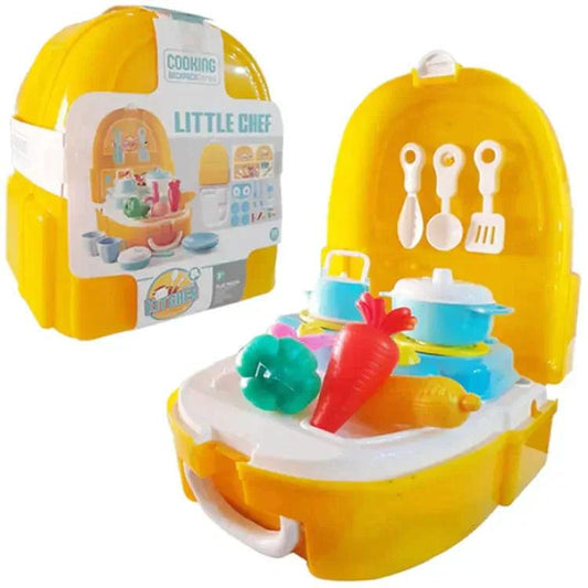 Little Chef Backpack Kitchen Set