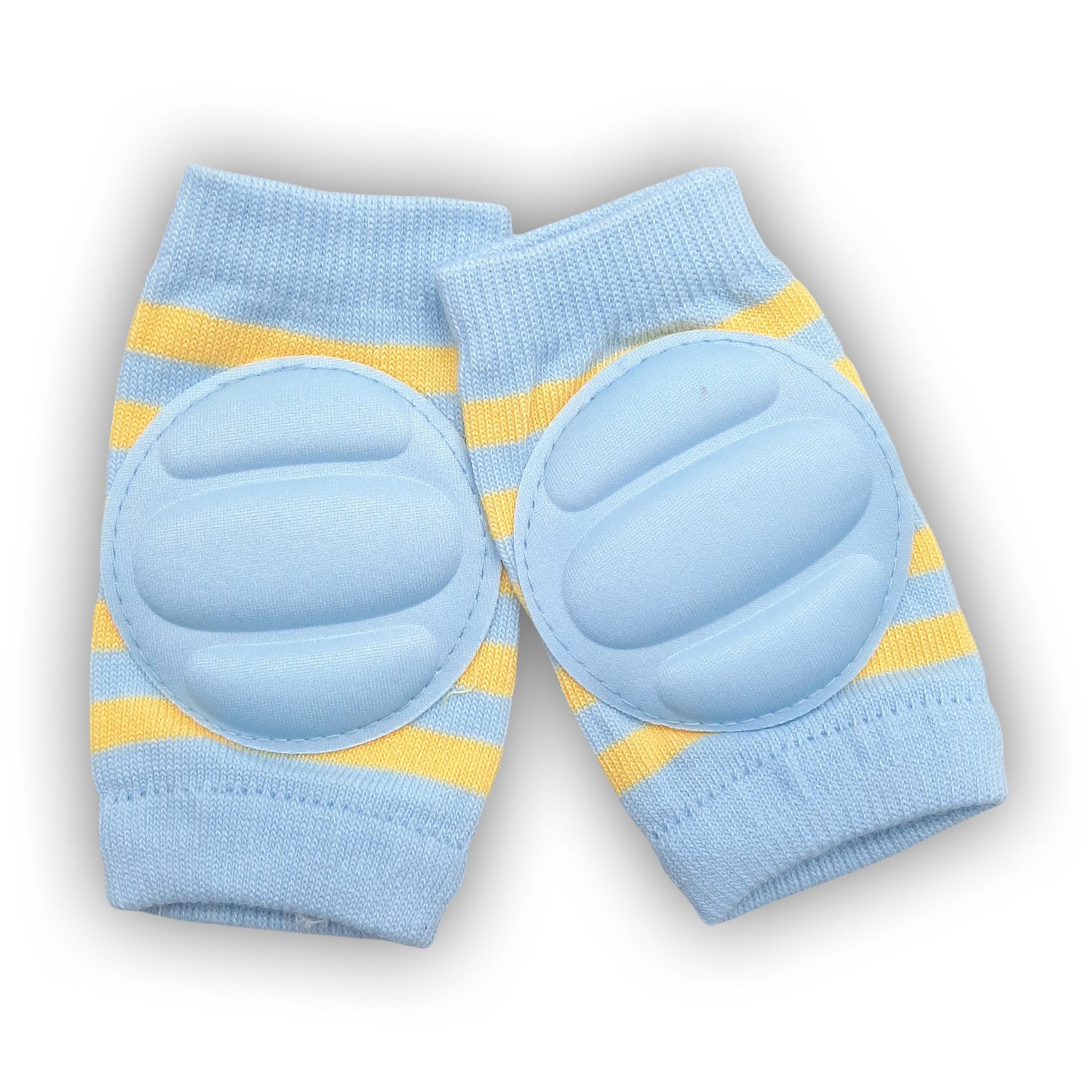 Knee Pads - Sky Blue & Yellow