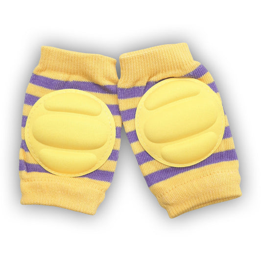 Knee Pads - Yellow & Purple