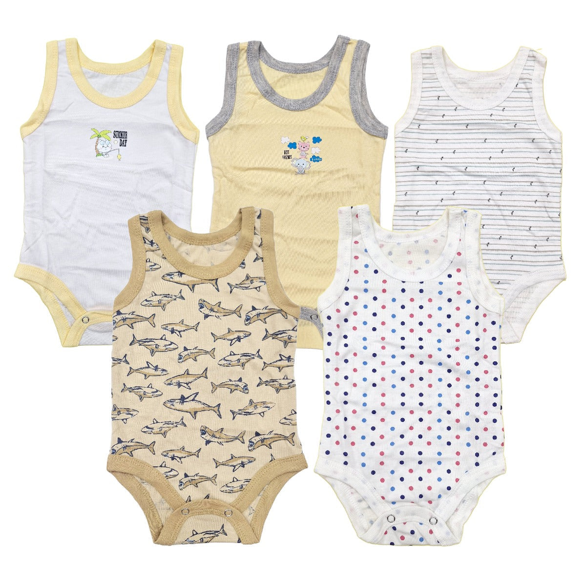 TBS - Pack of 5 Onesies - Unisex