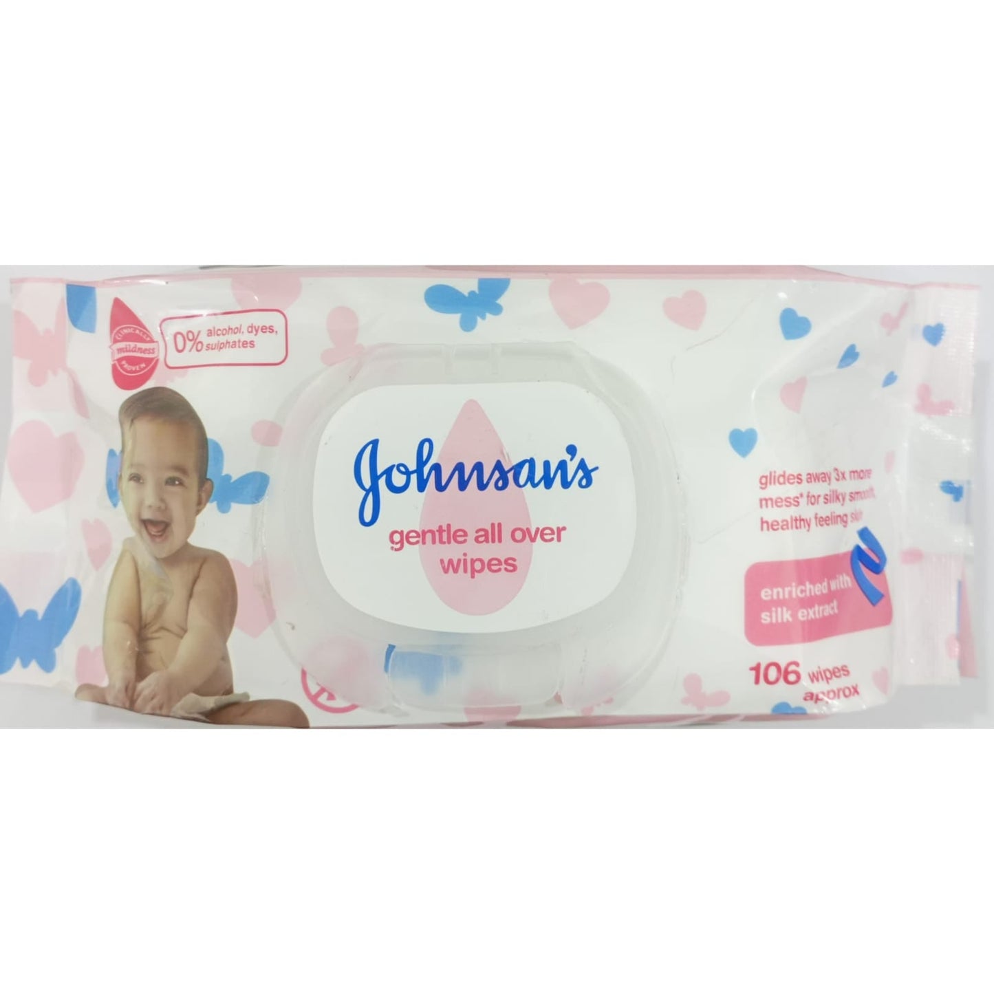 106 Wipes - Johnson's Baby