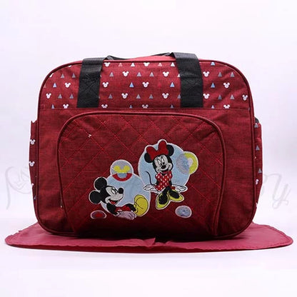 3 Pieces Mickey & Minnie Bag Set