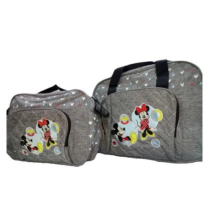 3 Pieces Mickey & Minnie Bag Set