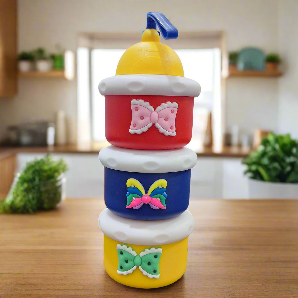 3-Layer Multi-Color Milk Powder Container