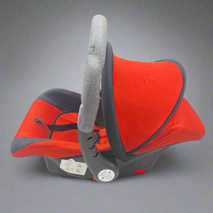 Double Cushion - Carry Cot - Red & Black