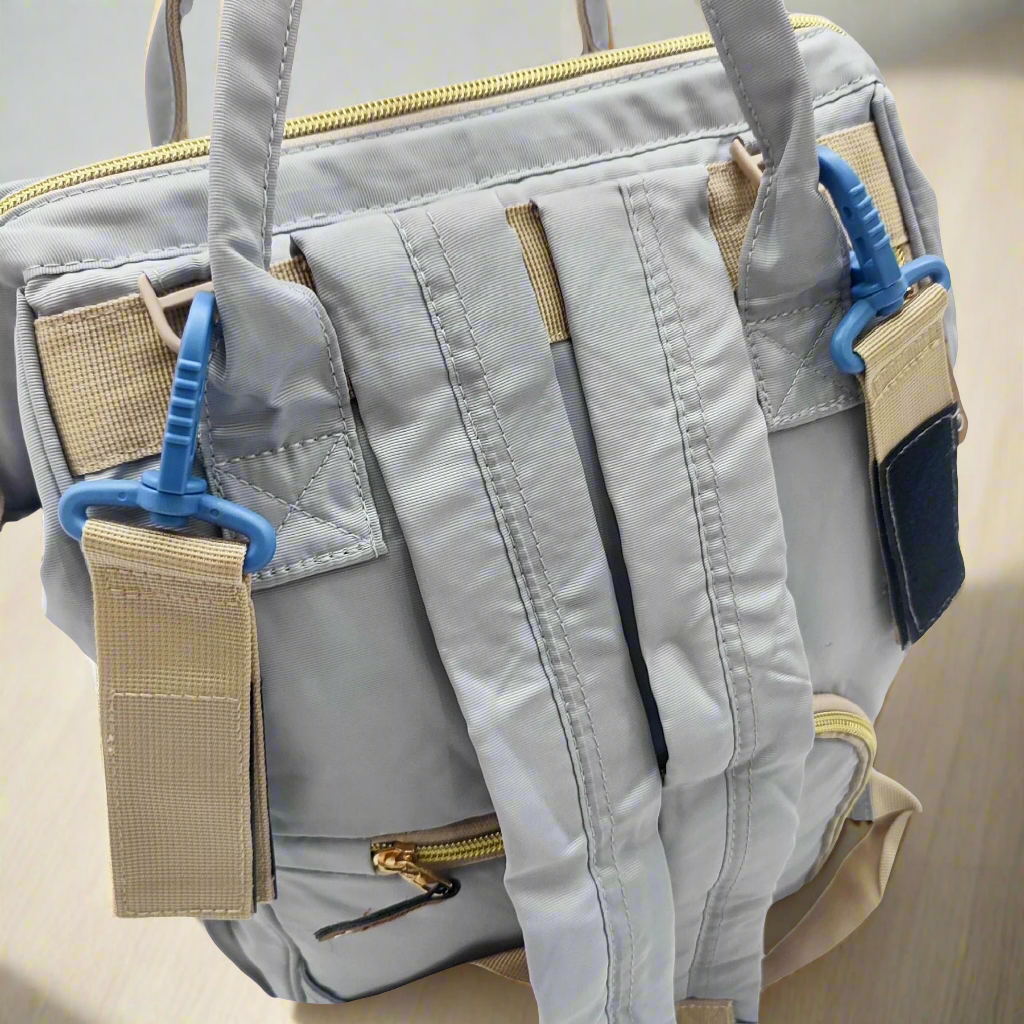 Waterproof Diaper Backpack - Grayish