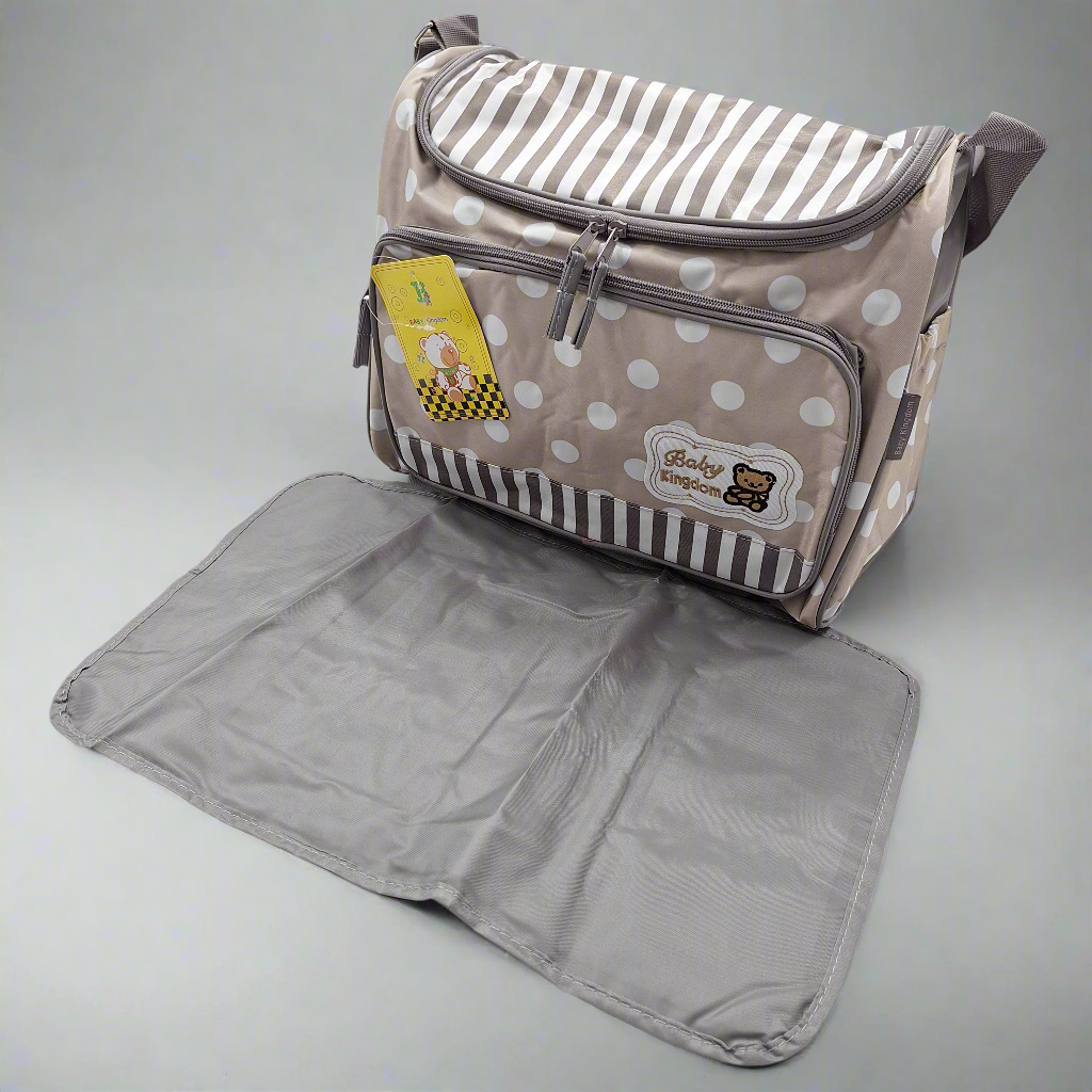 Circles & Lining Diaper Bag