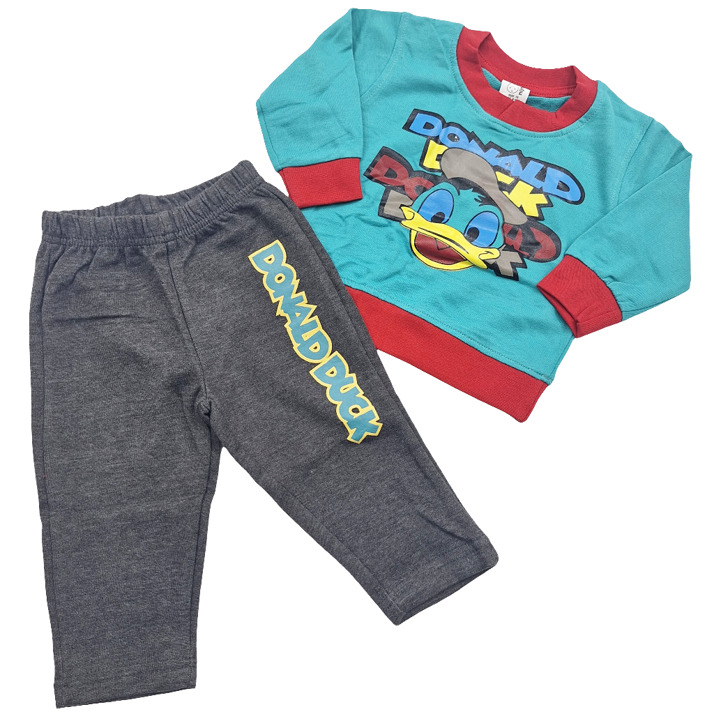 Nijntje - Night Suit - Donald Duck - Green & Gray