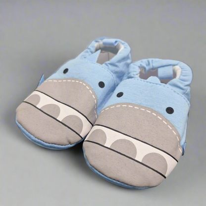 Baby Character Shoe - Blue Shark