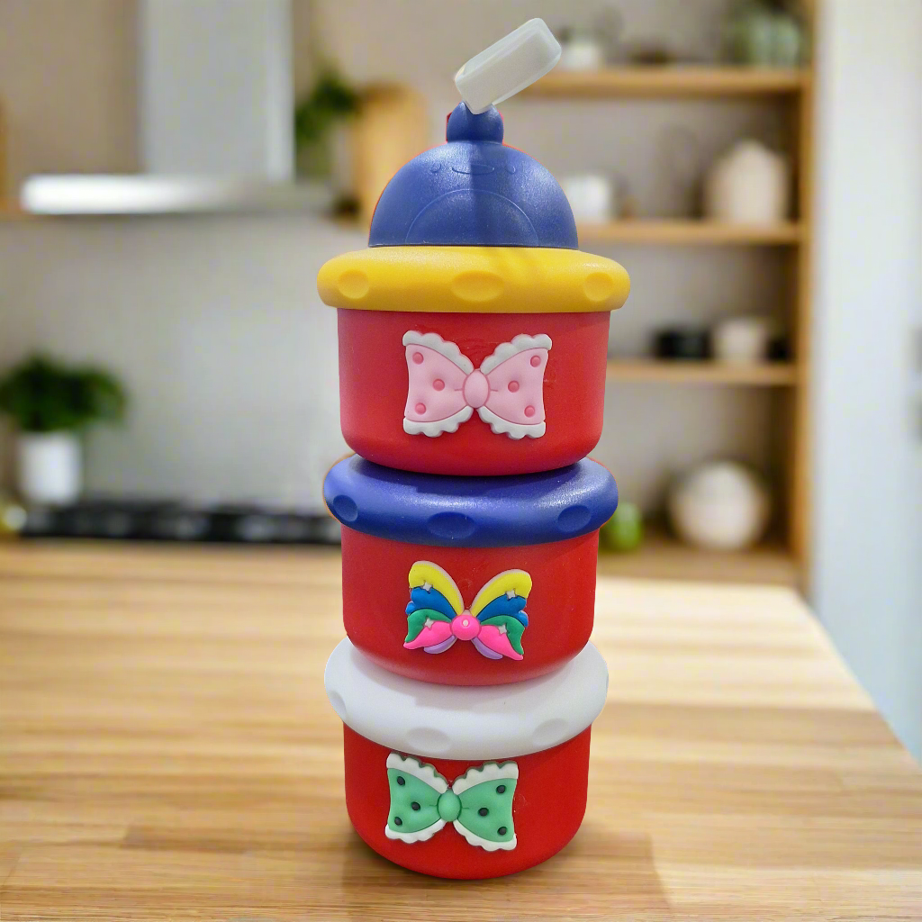 3-Layer Multi-Color Milk Powder Container