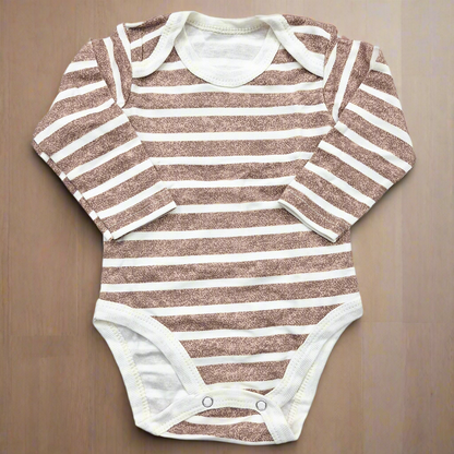 Little Junior - Pack of 5 Long Sleeve Bodysuits - Yellow