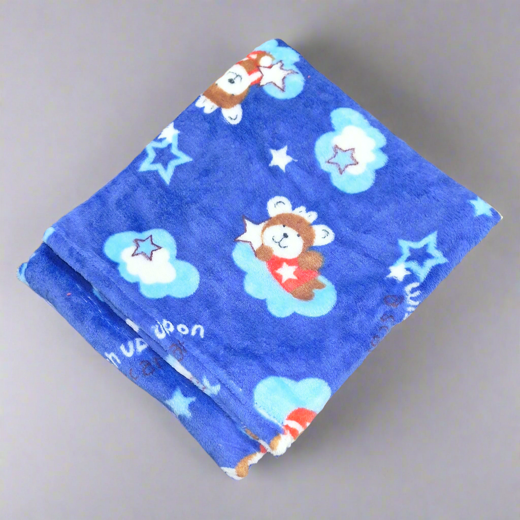 Plush Fleece Blanket - Wish Star Bear