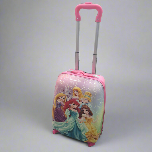 4 Wheels - Kids Travel Trolley - Pink - Princess